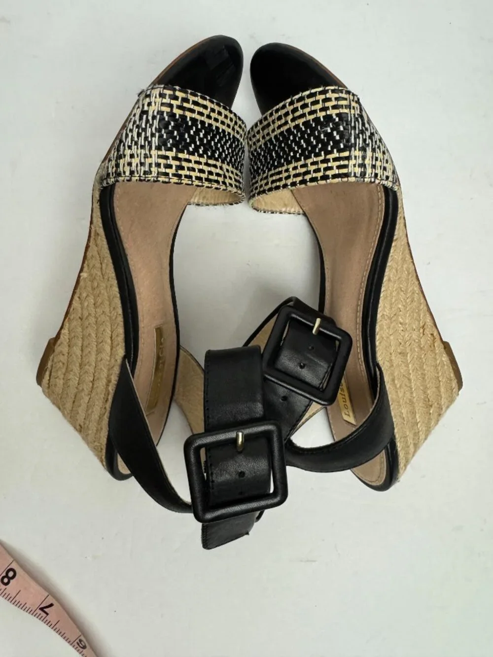 Louise et Cie Wedge Sandals Size 5